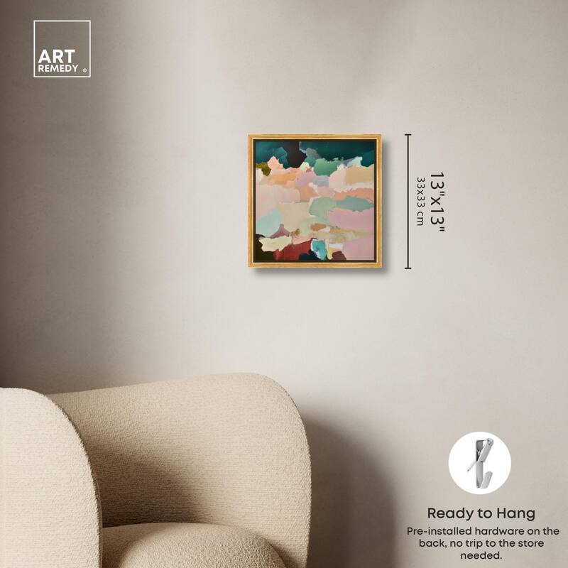 Brushed Beauty III Canvas by Art Remedy