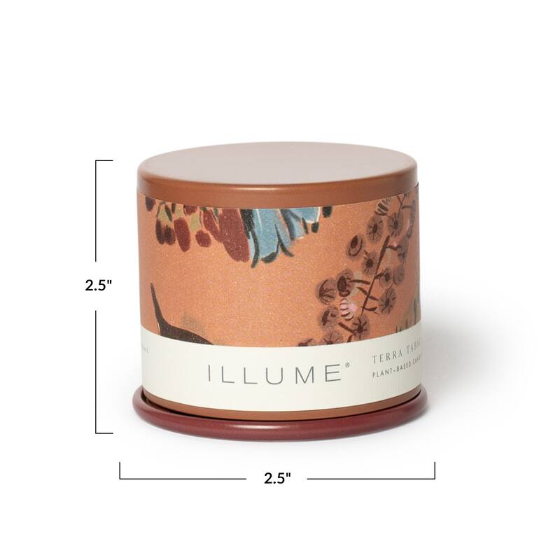 Beautifully Done Essentials Terra Tabac Demi Vanity Tin Scented Candle