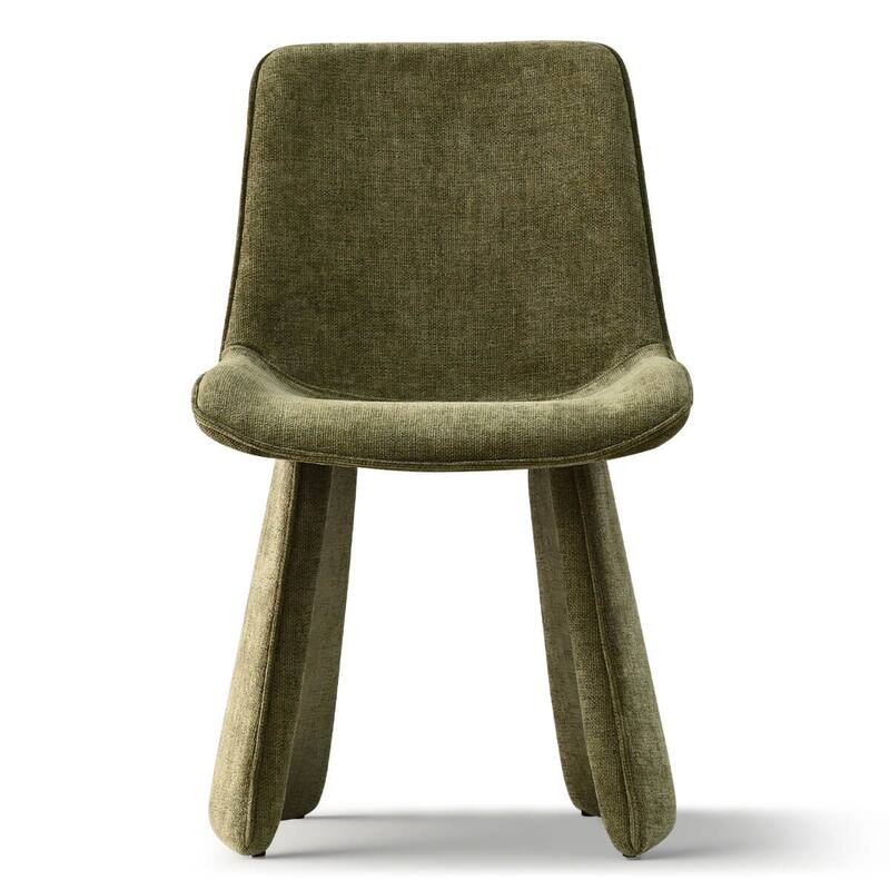 Modern Upholstered Dining Chairs(Set of 2)