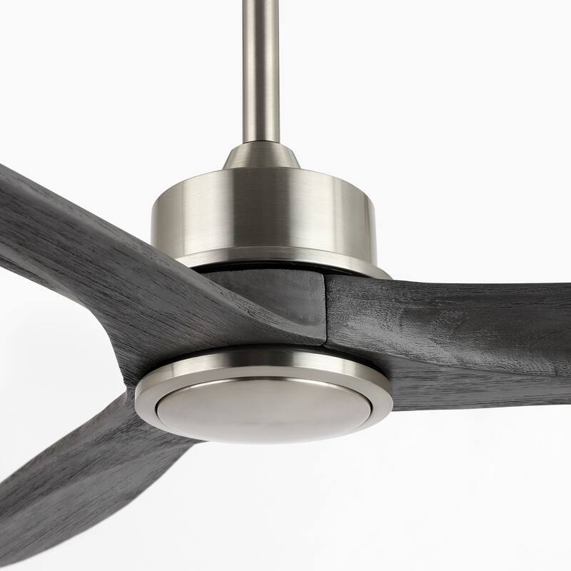WINGBO 60" Solid Wood DC Motor Indoor Ceiling Fan with Remote Control