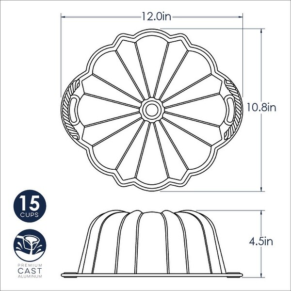 Nordic Ware Anniversary Bundt Pan. Opens flyout.