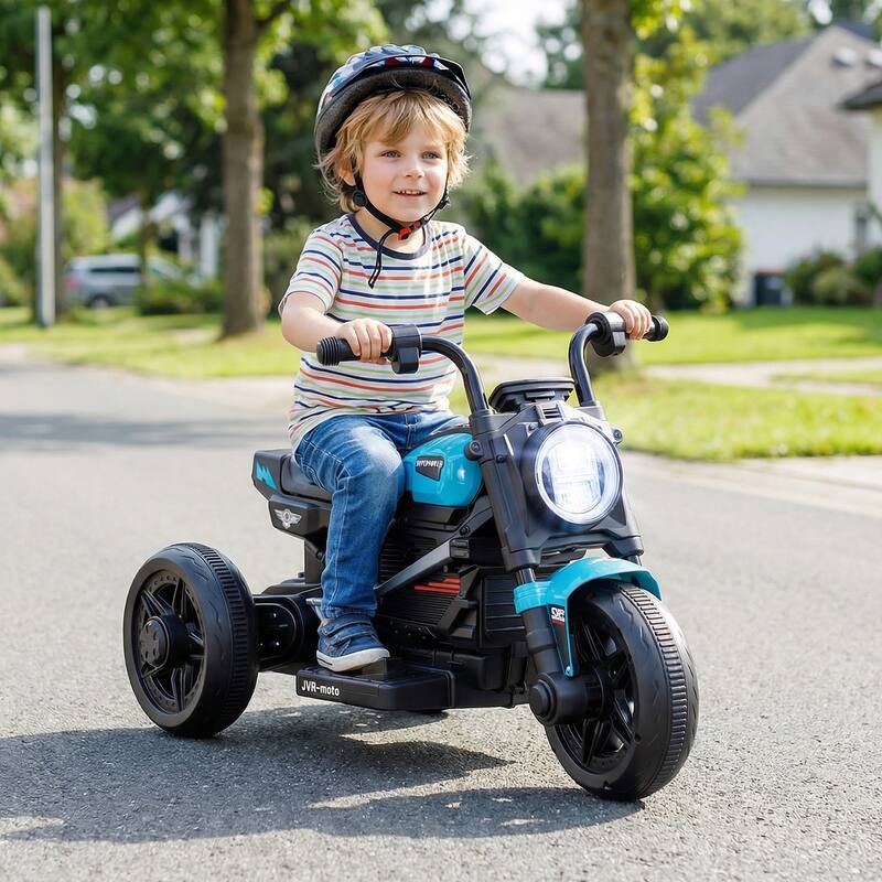 Gymax 6V Kids Motorcycle w/Song Story LED Headlights Accelerator