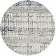 preview thumbnail 27 of 26, Nourison Twilight Area Rug 8' Round - Ivory/Navy - Round