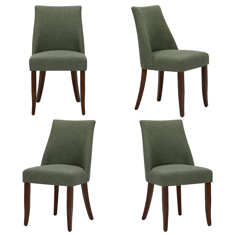RENEWLINE Contemporary Dining Chair（Set of 2/4/6 - Upholstered Backrest & Wood Frame