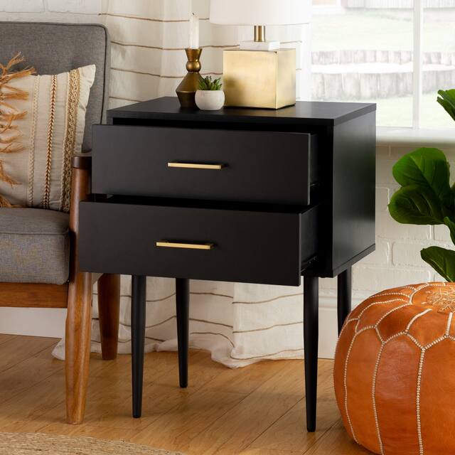 Middlebrook Notto Mid-Century 2-Drawer Nightstand