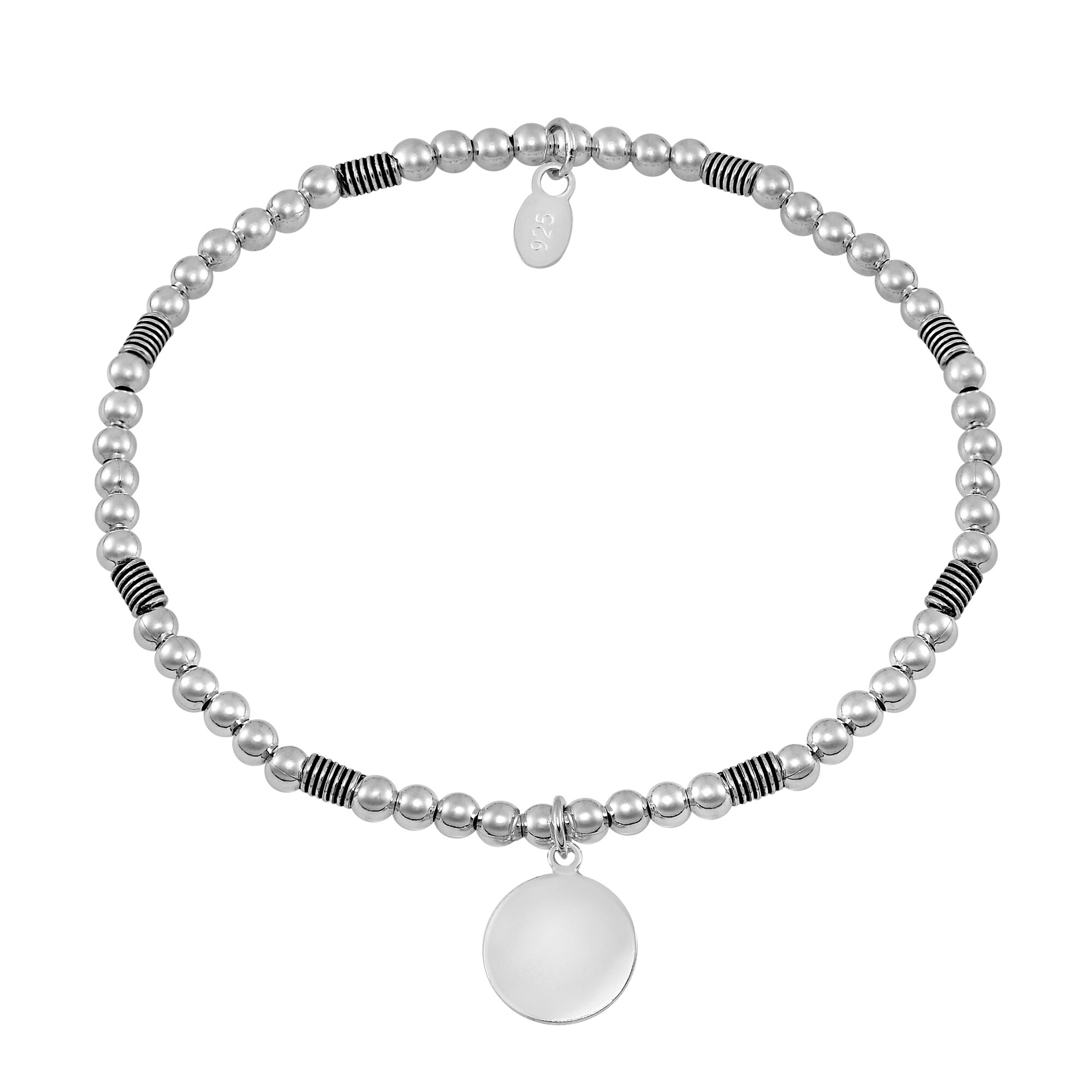 .925 Sterling Silver Wrap Bali Bead .925 Sterling Silver Wrap Bali Bead