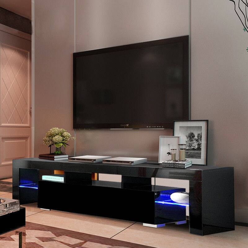 Elegant Household Decoration LED TV Cabinet with Single Drawer