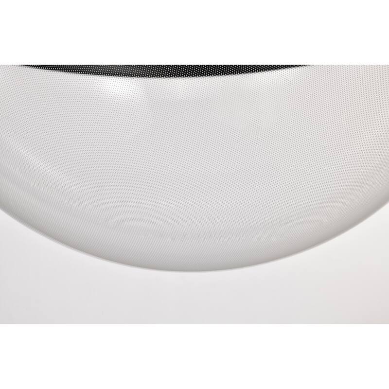 Arvada 20 Inch LED Pendant Matte Black Silk Screened Acrylic Lens - Matte Black