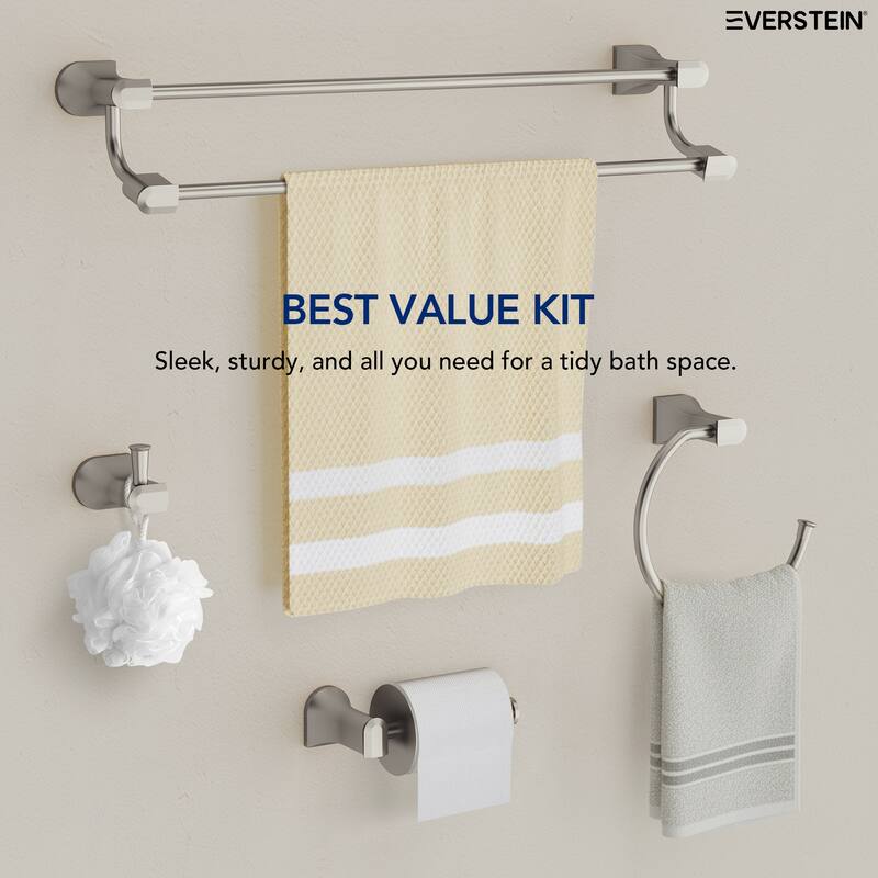 4-Piece Bathroom Hardware Set Bathroom Accessory Set