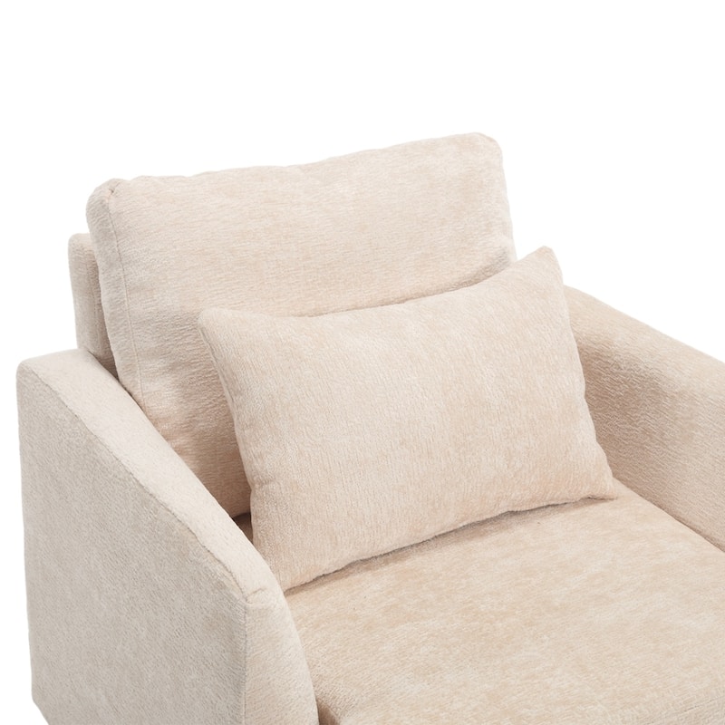 Wood Frame Armchair