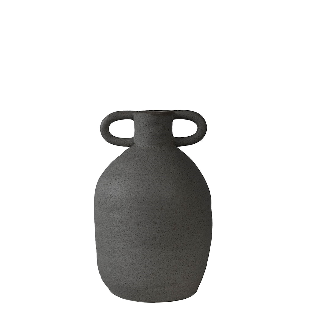Sm. LONG Black Vase - Black