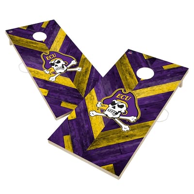 East Carolina University ECU Pirates Cornhole Board Set