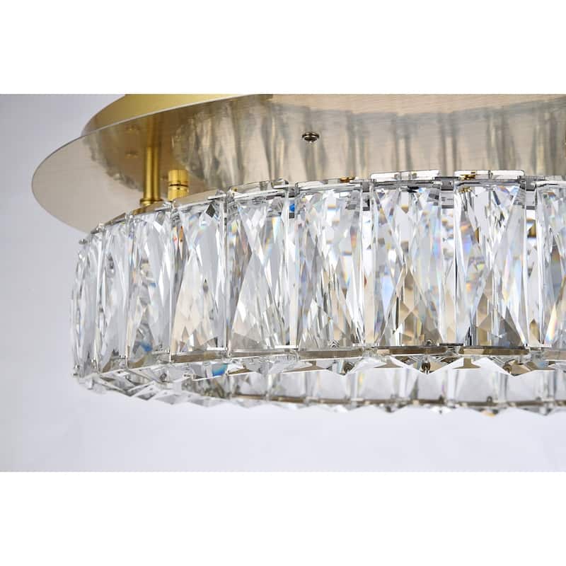 Gold LED Flush Mount
