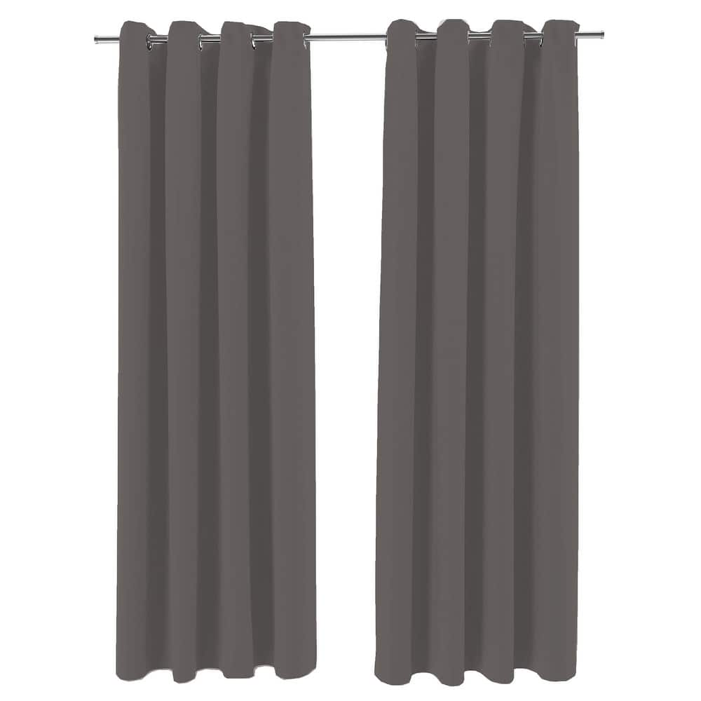 54" x 84" Grommet Semi-Sheer Outdoor Curtain Panel - 54 x 84