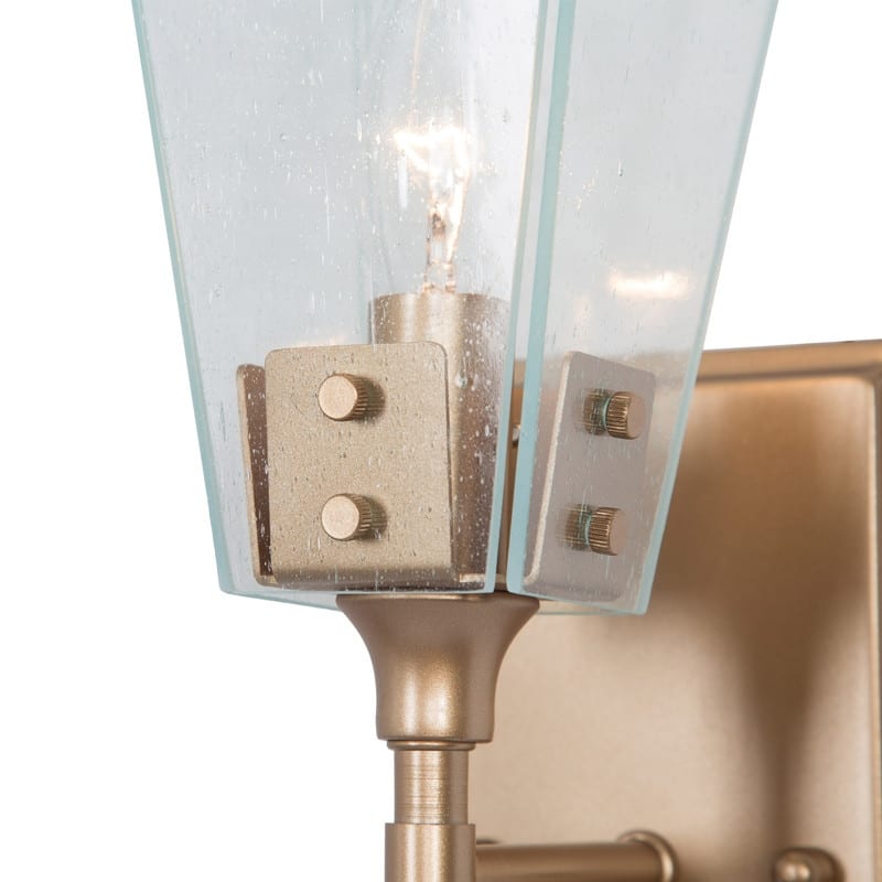 Modern Gold 1-Light LED Wall Sconce Single Bathroom Vanity Lights Foyer Entryway Powder room