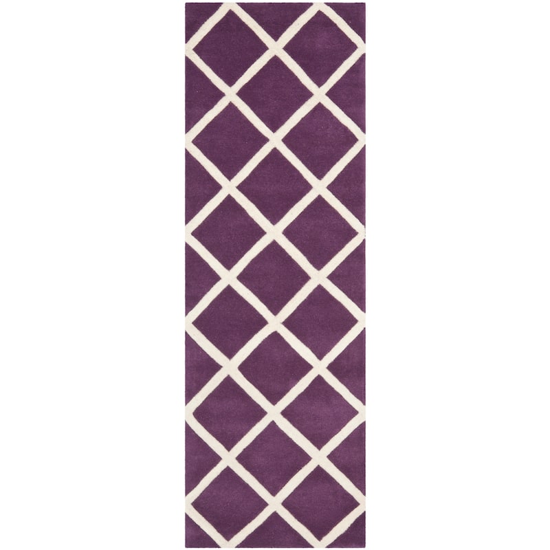 SAFAVIEH, Handmade Chatham Ezzelina Modern Moroccan Wool Rug