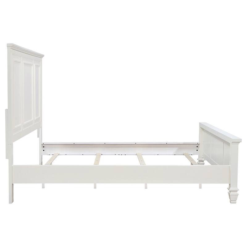 Sandy Beach Wood Panel Bed