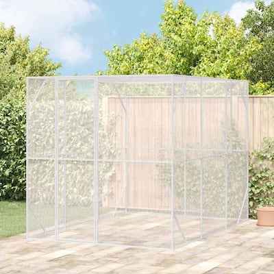 vidaXL Bird Cage Anthracite Galvanized steel