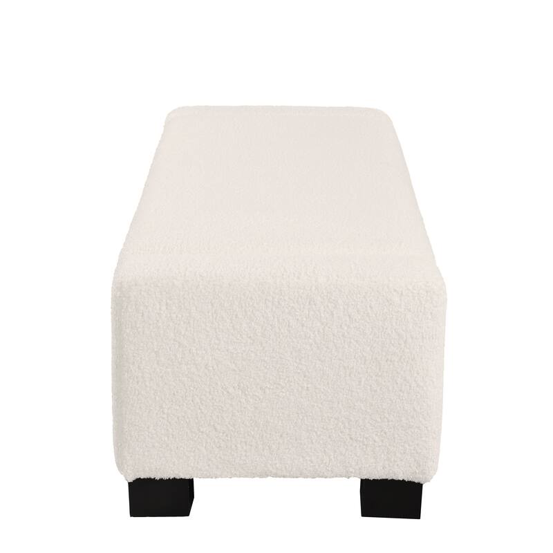 Maddie Fabric Storage Ottoman Bench by Christopher Knight Home