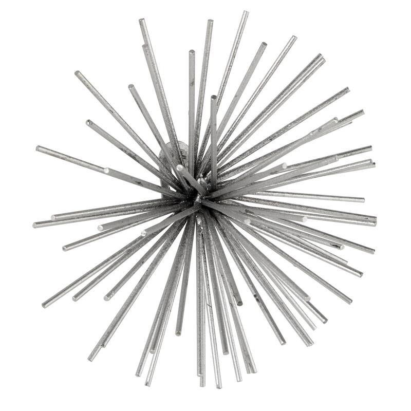 Metal Starburst 3D Home Wall Decor - Set of 3 Gold, Silver, Copper - CosmoLiving by Cosmopolitan