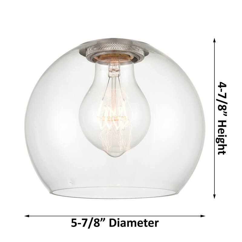Innovations Lighting 434-1S-6-6 Crown Point Pendant Crown Point 6"