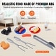 preview thumbnail 3 of 5, Kids BBQ Grill Toy Set with Pretend Smoke Sound Light, Interactive Toddler BBQ Camping Cooking Barbecue Playset