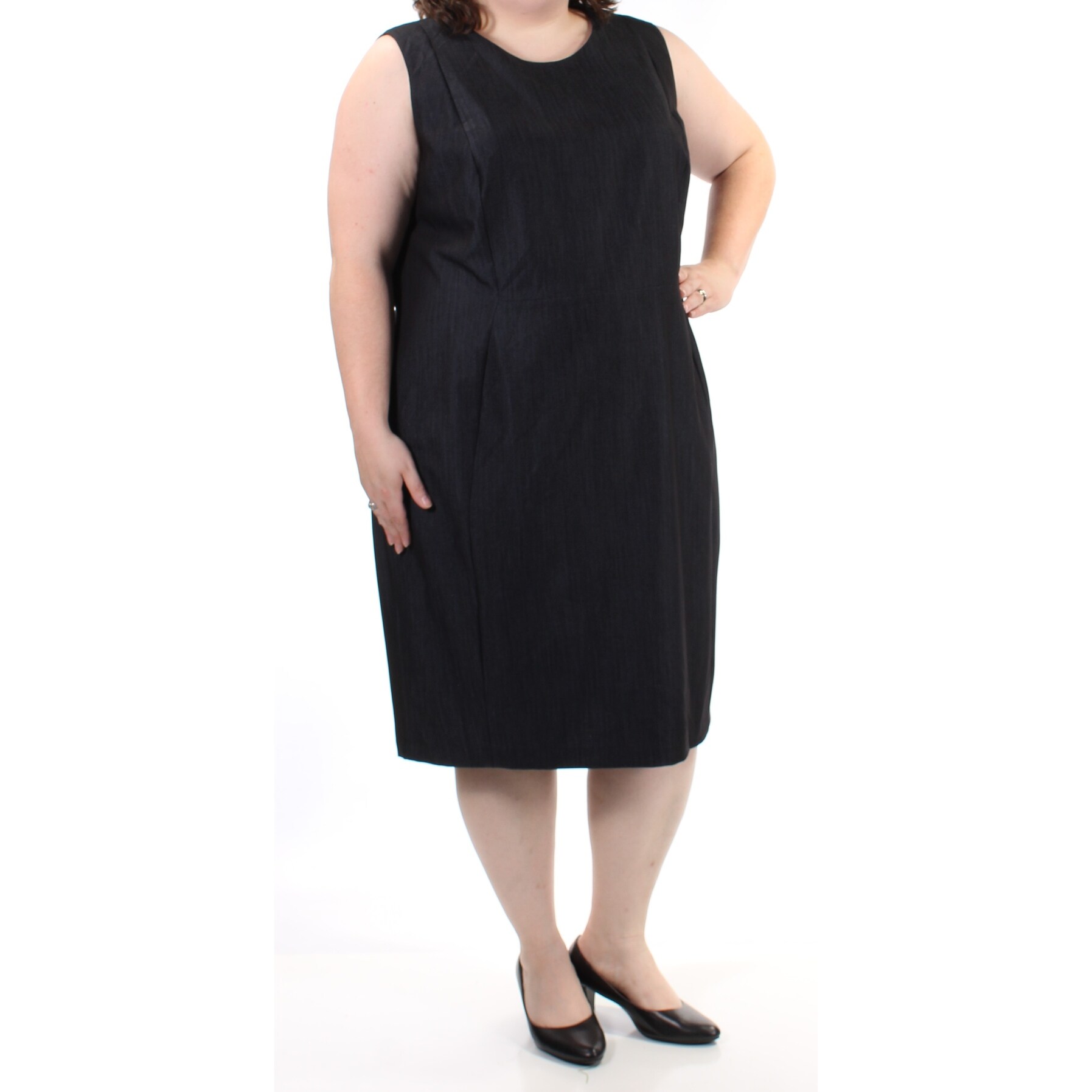 navy shift dresses for work