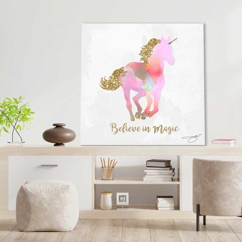 "Unicorn Magic" by Jodi Print on Canvas