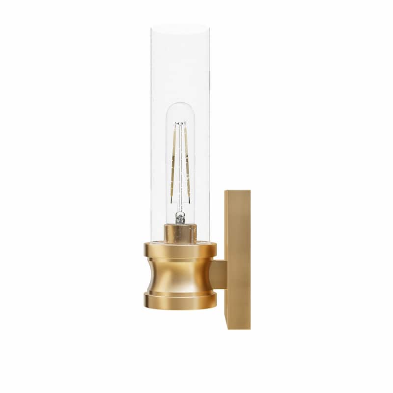 Hunter Lenlock 1 Light Wall Sconce - Glam, Contemporary - Damp Rated!