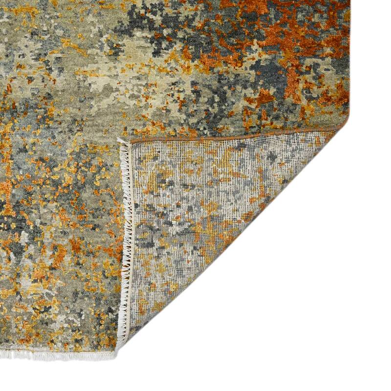 Mystique Vinland Modern & Contemporary Abstract Hand-Knotted Area Rug