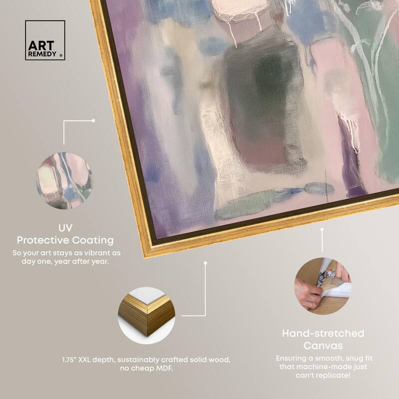 Silk and Satin III Canvas by Art Remedy