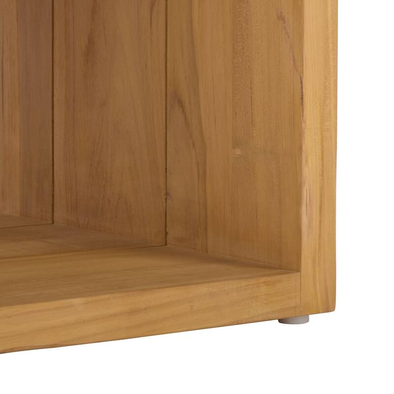 SAFAVIEH Couture Cove Teak Outdoor Coffee Table - 47"W x 32"D x 15"H