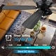 preview thumbnail 30 of 39, 52 Inch Indoor and Outdoor Farmhouse Ceiling Fan with Light DC motor Wooden Blades Waterproof