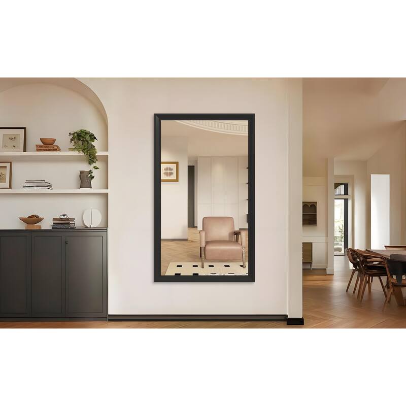 60"x36" Oversized Modern Rectangle Bathroom Mirror,Vertical or Horizontal Wall Mounted mirror with Aluminum Frame