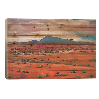 Lucid Dream Print On Wood by Johnathan Harris - Multi-Color
