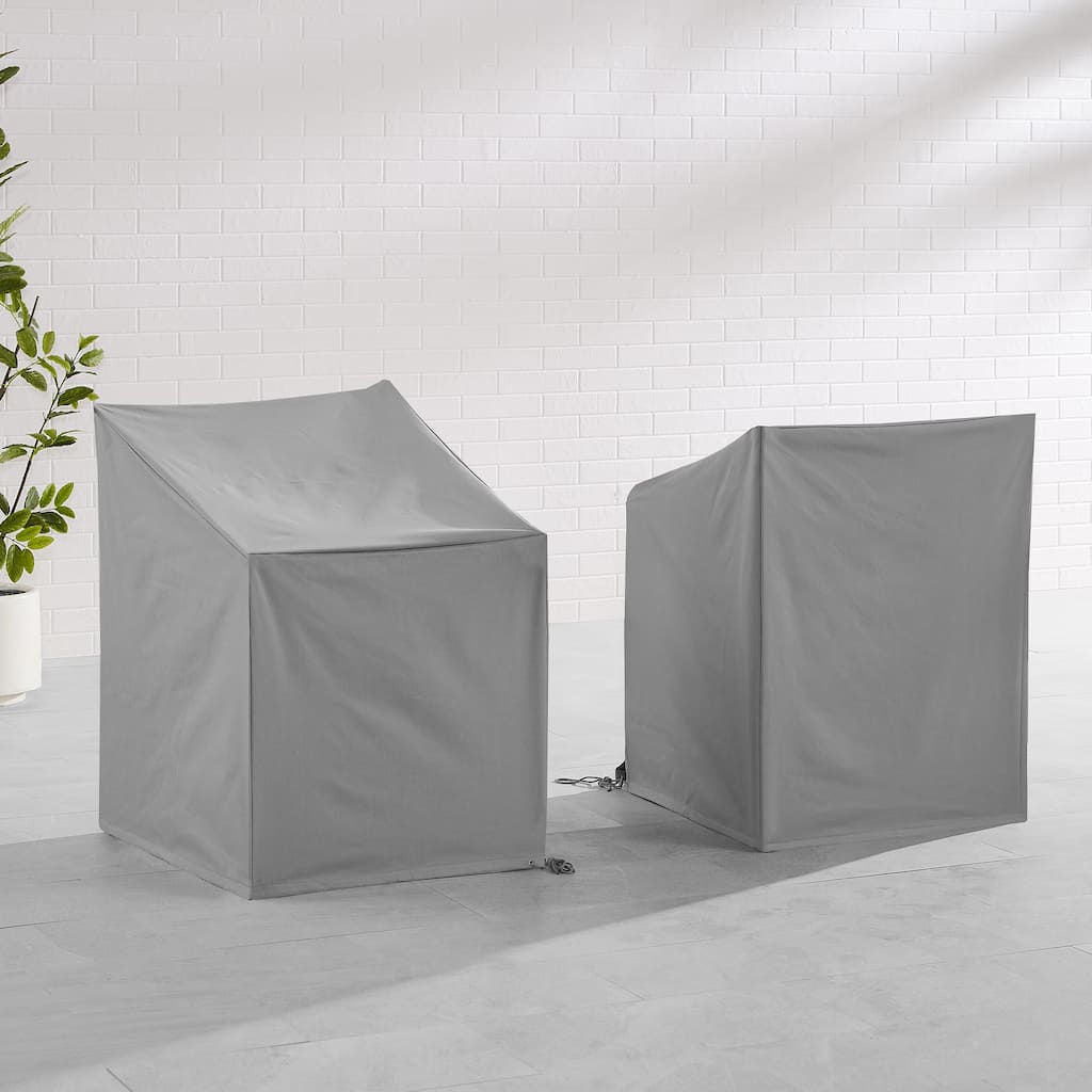 Crosley 2Pc Outdoor Dining Arm Chair Furniture Cover Set