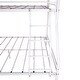 preview thumbnail 6 of 5, White Twin-over-Full Heavy Duty Metal Bunk Bed