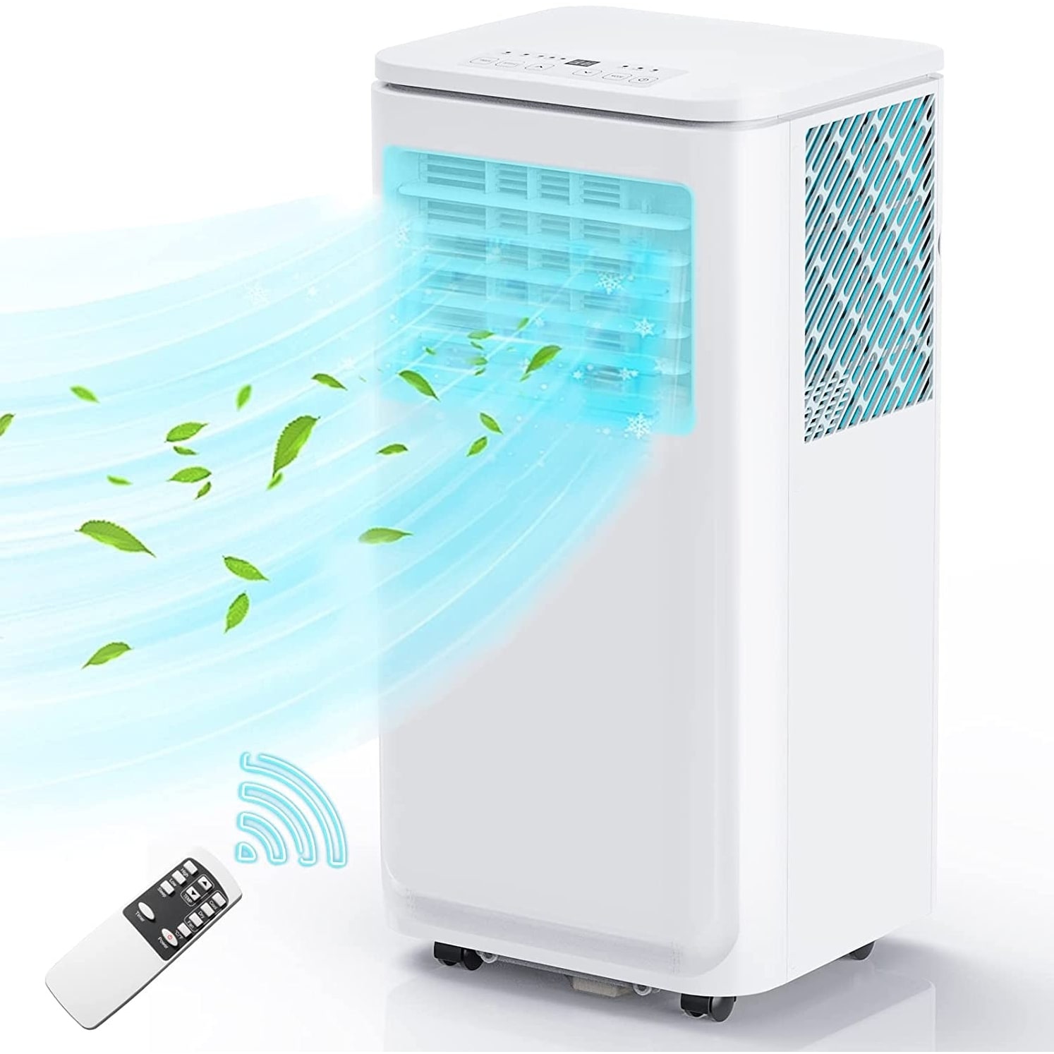 Bossin 8000BTU Portable Air Conditioners,Quiet Room Portable AC Unit up to 350 Sq Ft - 770v
