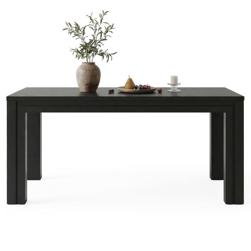 Dining Table for 6 People, Rectangular Kitchen Table