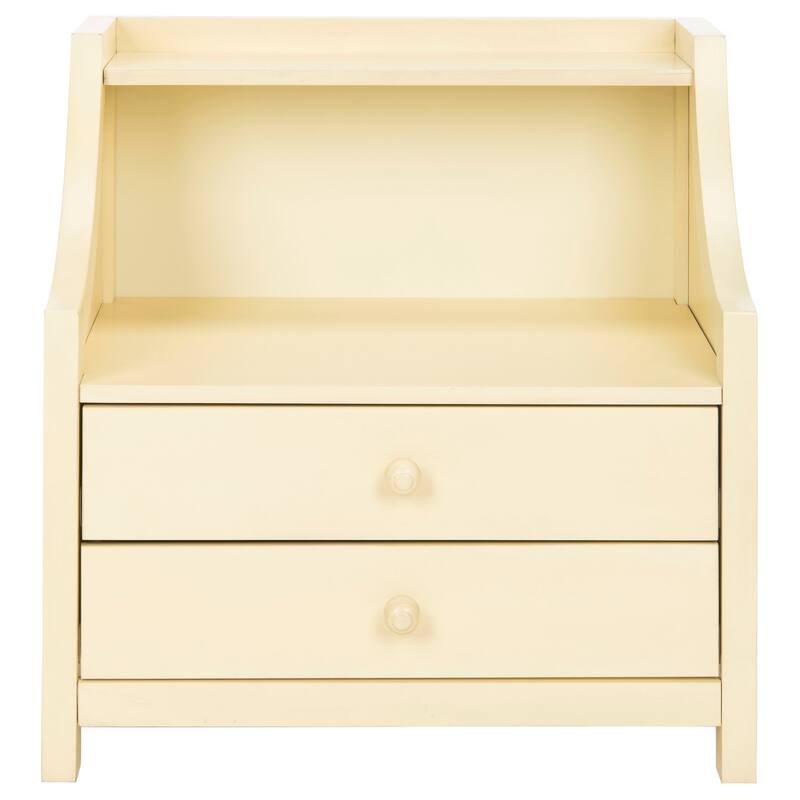 SAFAVIEH Kianna 2-Drawer Nightstand - Off White