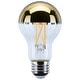 preview thumbnail 1 of 1, 12 Watt A19 LED Medium Base 2700K CCT Gold Crown 100 Watt Replacement Gold