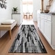 preview thumbnail 13 of 44, Premium Washable Super Soft Modern Contemporary Mayfield Rug Gray - 2'3" x 7'6"