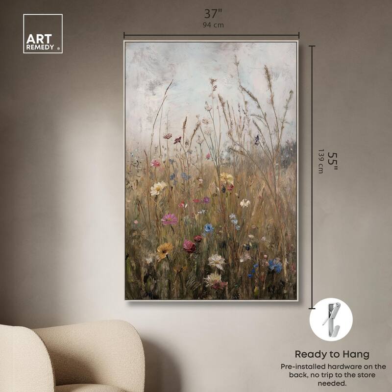 Field of Forgotten Dreams I Canvas by Art Remedy