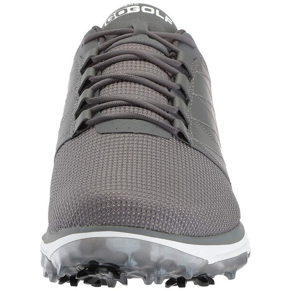 skechers men's pro 4 waterproof golf shoe