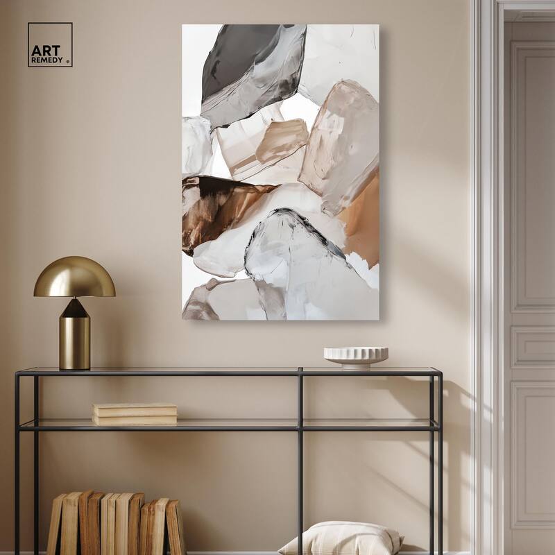 Sedimentary Hues II Canvas by Art Remedy, Gallery Wrapped