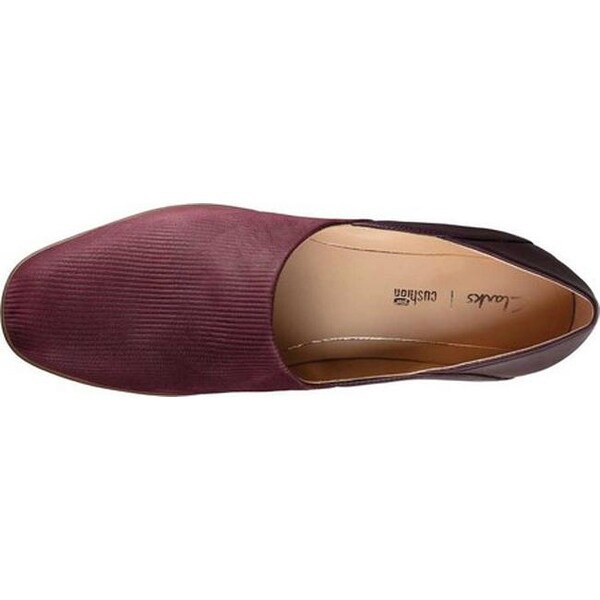 clarks pure tone burgundy