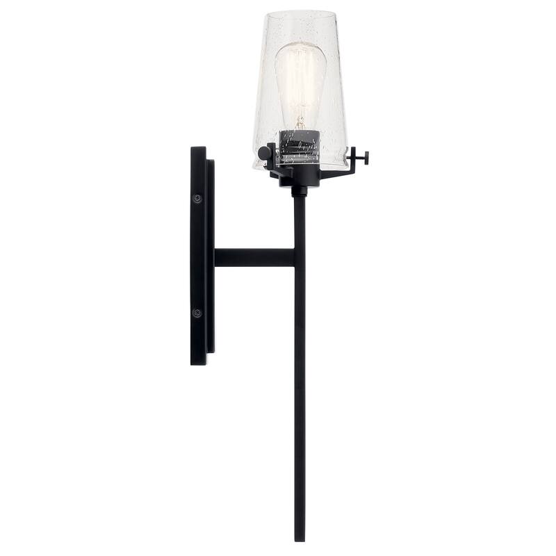 Kichler Lighting Alton 1-Light Wall Sconce Black