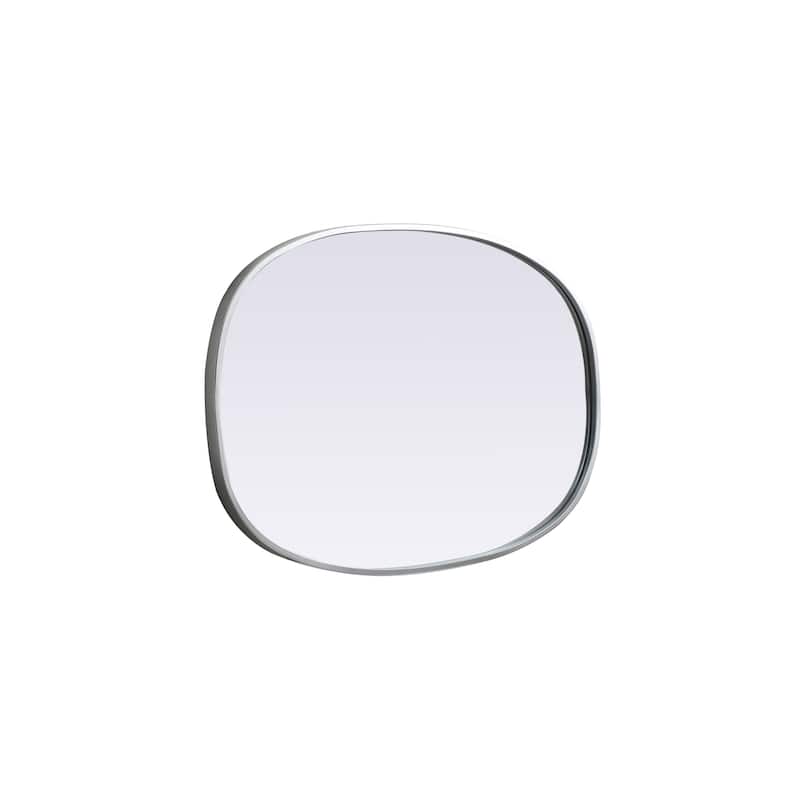 Elegant Lighting MR2B2030 Brynn 20" W x 30" H Modern Oval Bathroom