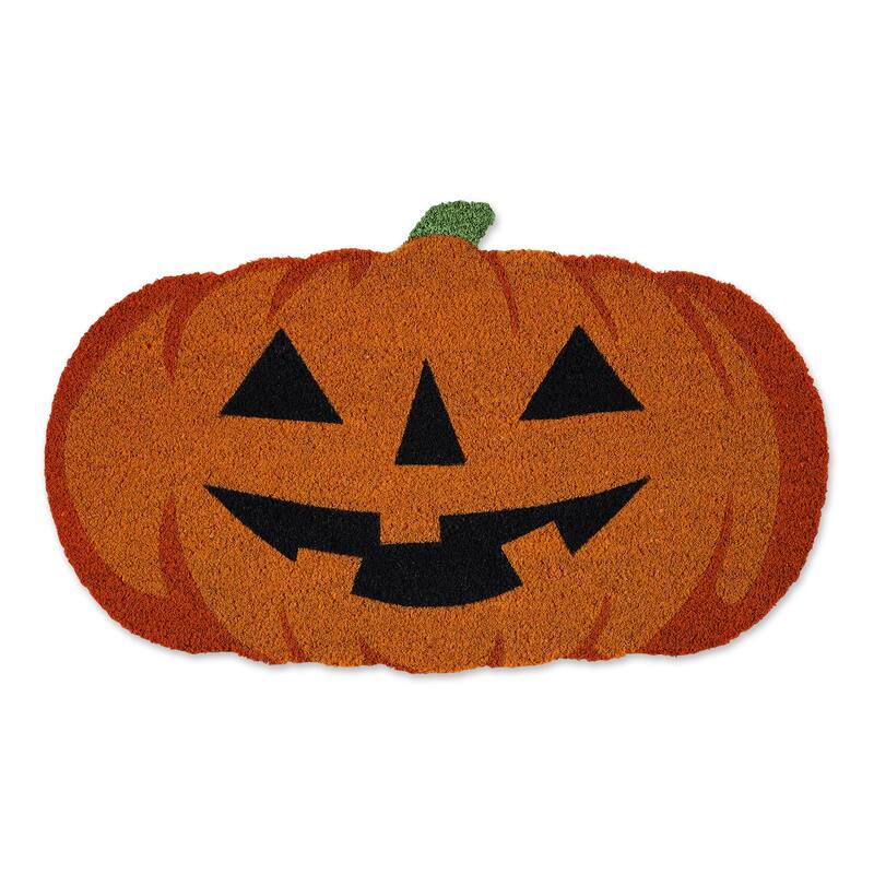 DII Seasonal Coir Doormat - Jack-O-Lantern
