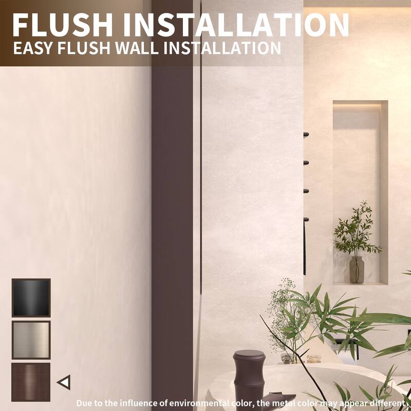 24/30/42/48/60 inch Rectangle Frameless Wall Mounted Bathroom Vanity Mirror
